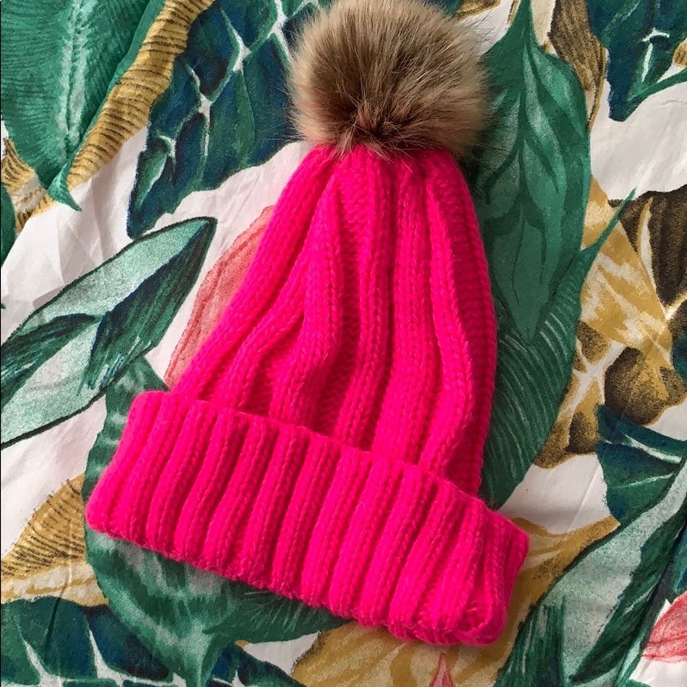 Hot pink new hat